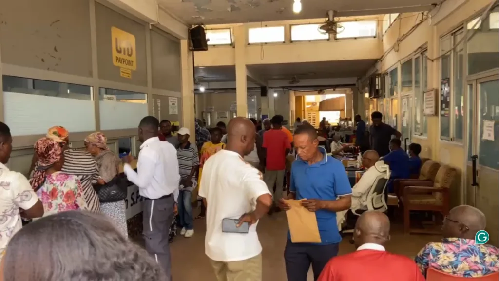 KATH OPD crowded as normal services resume after doctors suspended strike