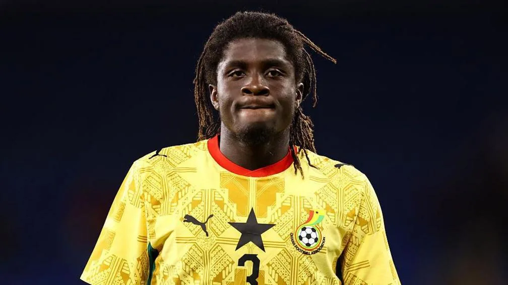 Close up of Caleb Yirenkyi of Ghana