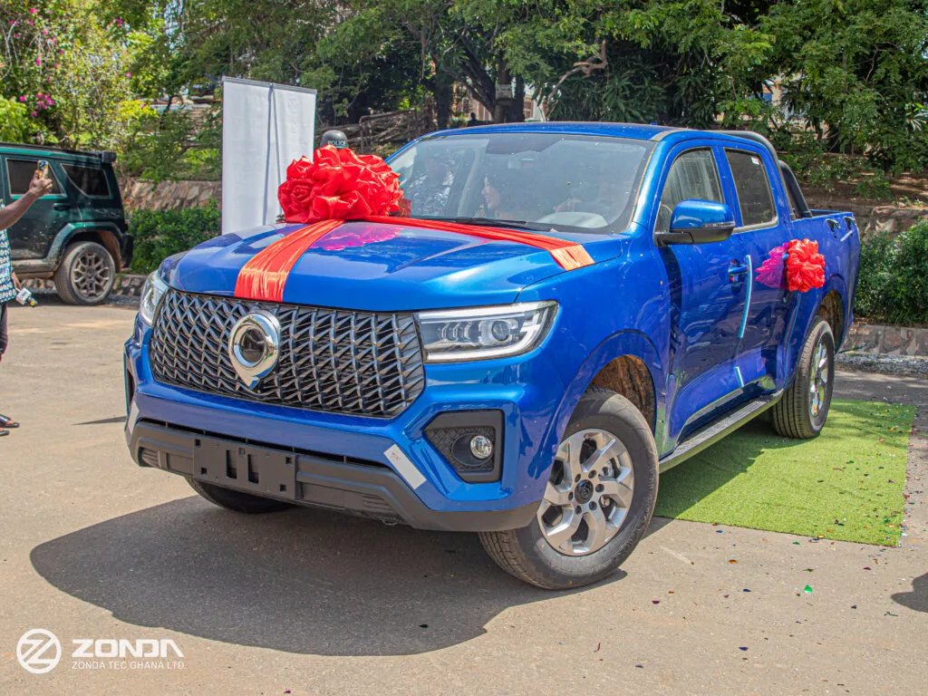 ZondaTec boosts Tema Police operations with GWM POER pickup donation