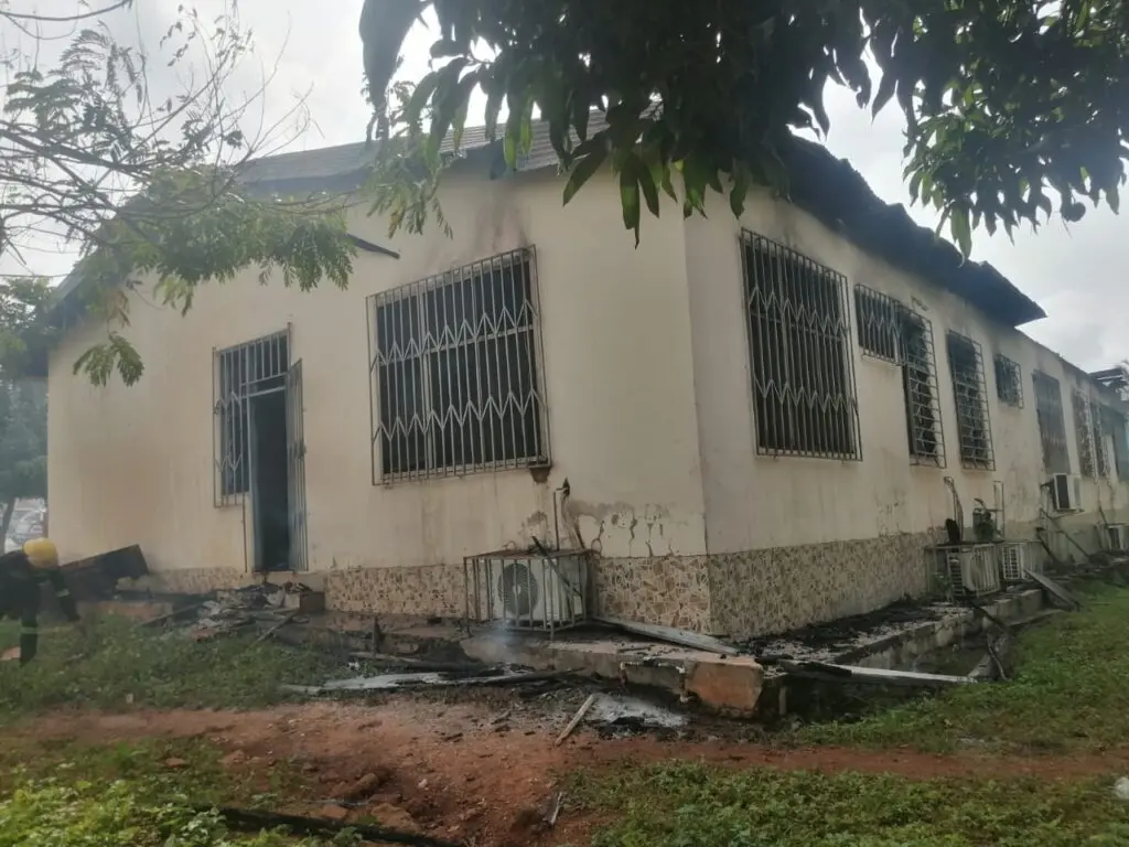 Fire destroys Sunyani Magistrate Court records, computers and other equipment