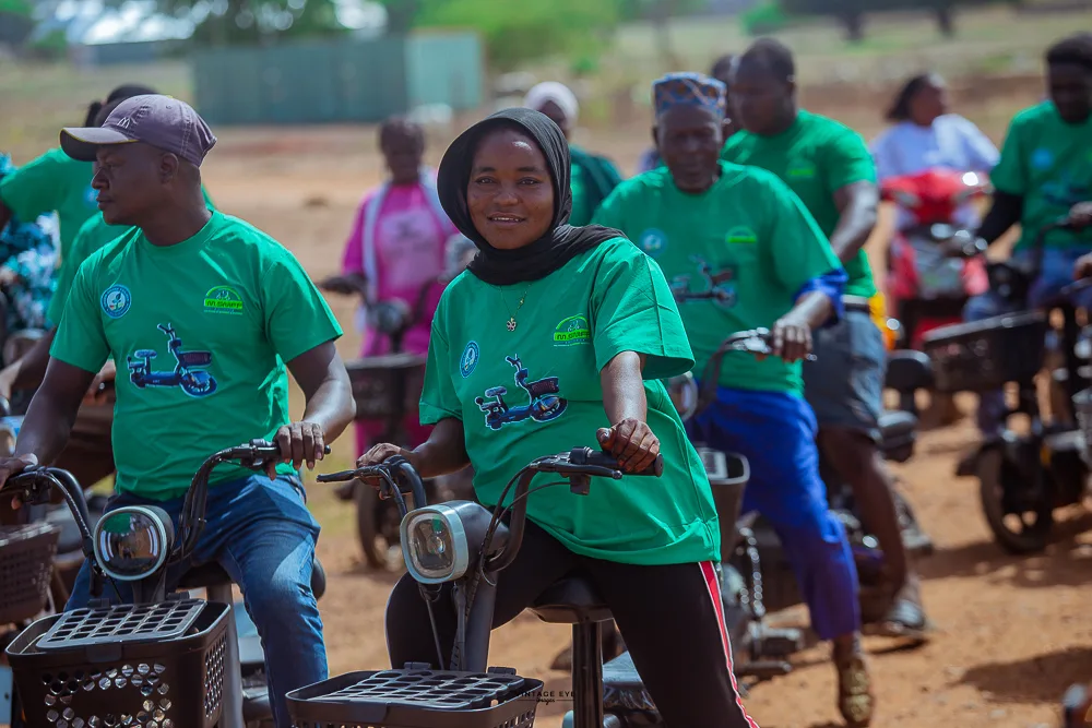 How a Ghanaian town is turning electric motorbikes into a climate solution