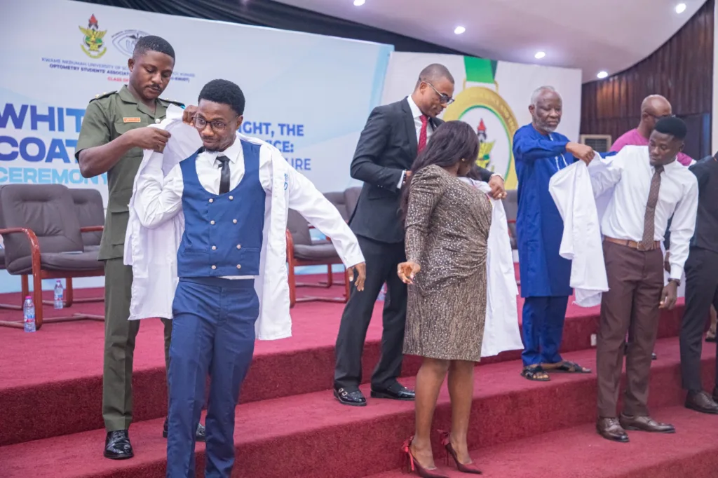 KNUST Optometry 9th White Coat Ceremony advocates compassionate, visionary optometry care