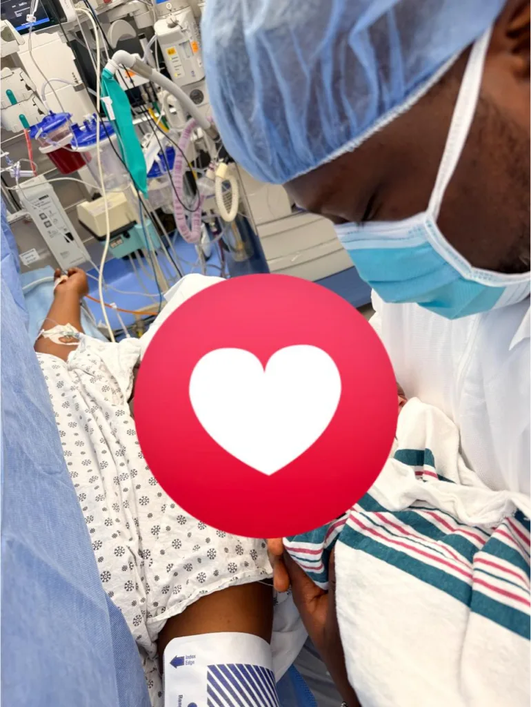 Ashanti Regional Minister Dr Frank Amoakohene welcomes baby boy