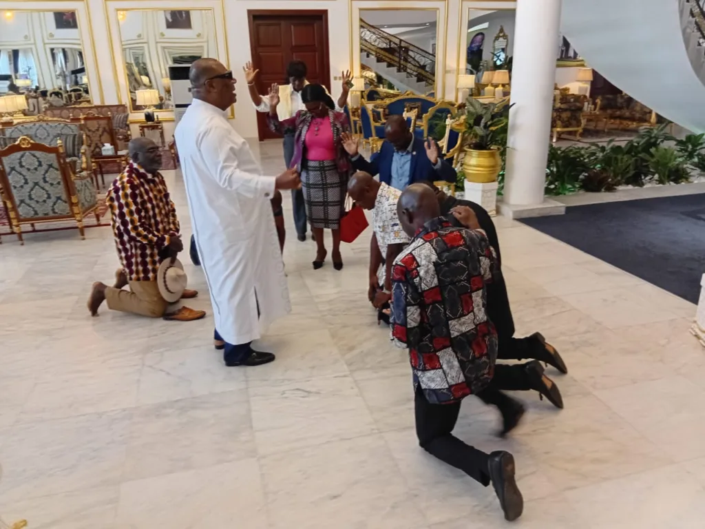 UPSA management pays courtesy call on Duncan-Williams ahead of 60th anniversary thanksgiving service