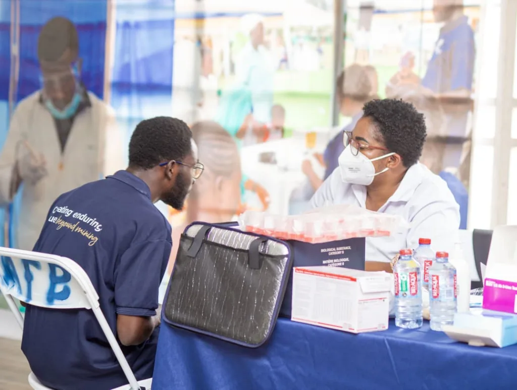 Gold Fields Ghana Foundation expands healthcare access as over 260 residents renew NHIS in Awudua outreach