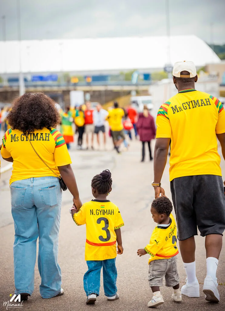Boston is red, gold and green: The best photos from Ghana vs England