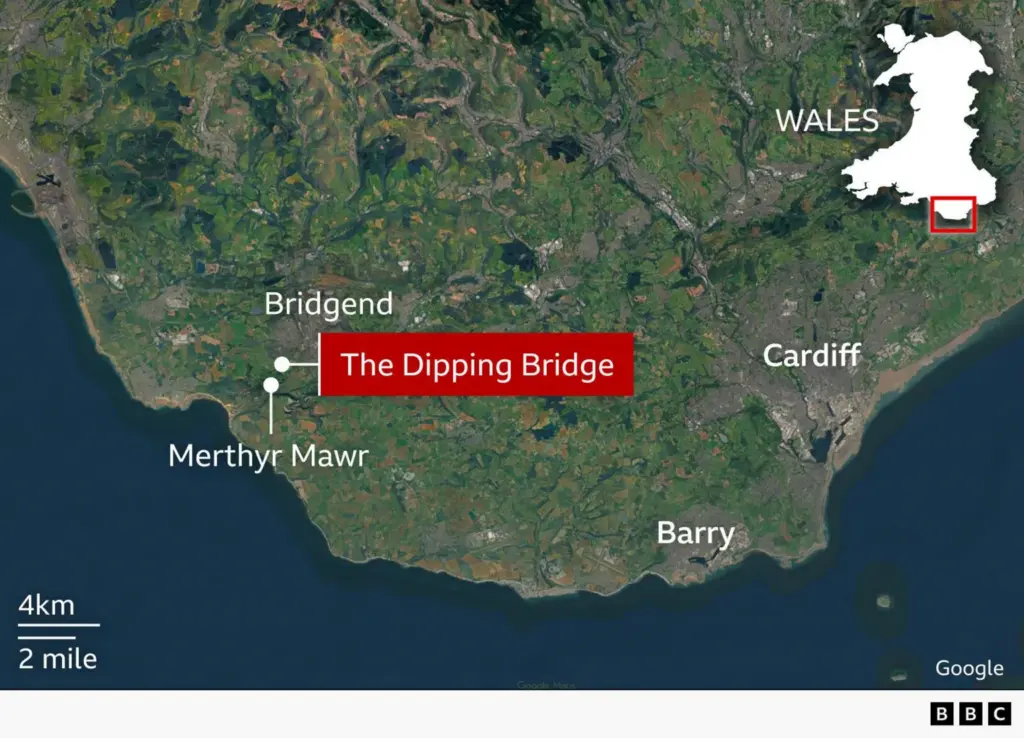 Girl, 10, finds rare Mexican axolotl under Welsh bridge