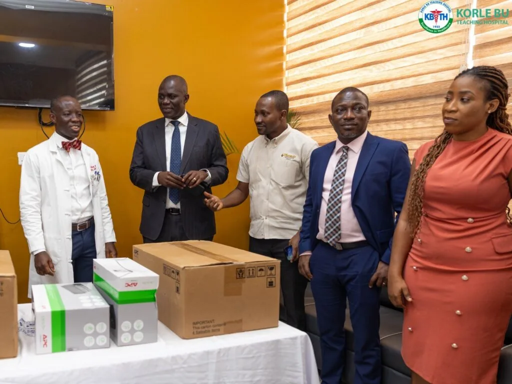 Phoenix Insurance donates computers to Korle Bu Teaching Hospital, calls for greater support for healthcare