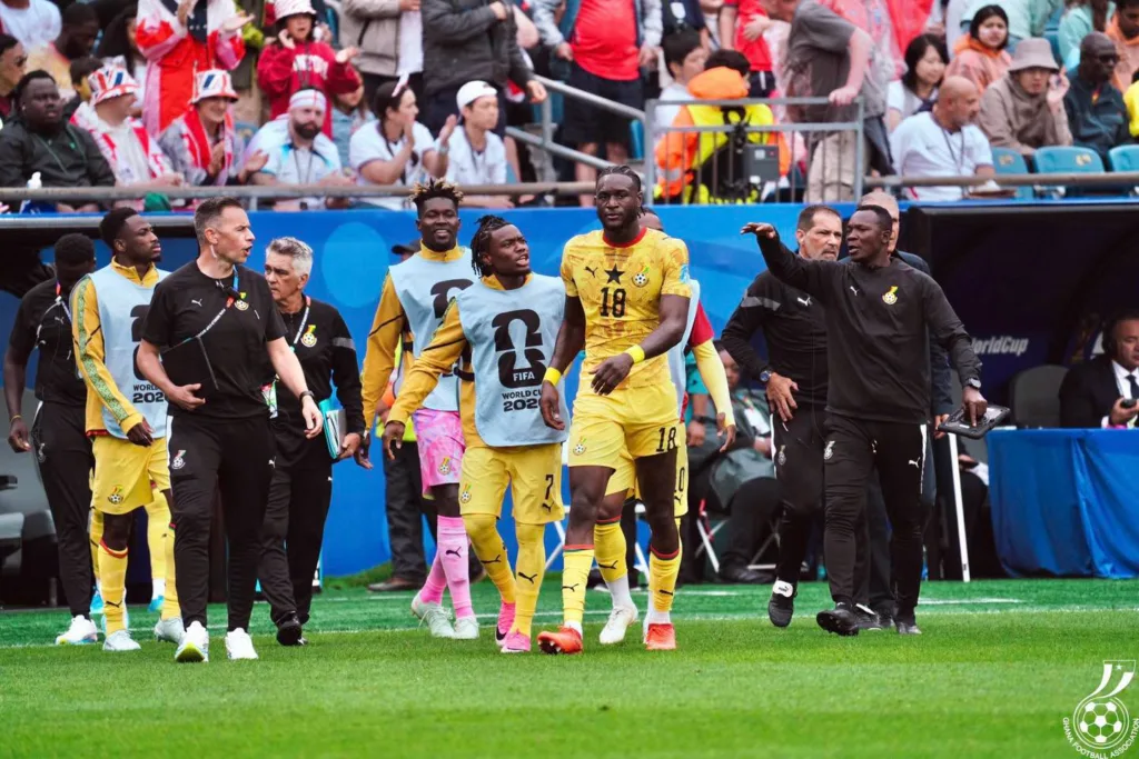 Sights and scenes from Ghana's World Cup draw against England in the USA
