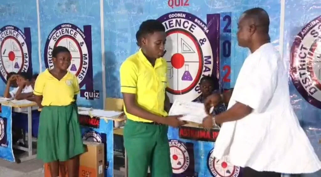 District Science and Maths Quiz sparks STEM interest among Asikuma-Odoben-Brakwa pupils District Science and Maths Quiz sparks STEM interest among Asikuma-Odoben-Brakwa pupils