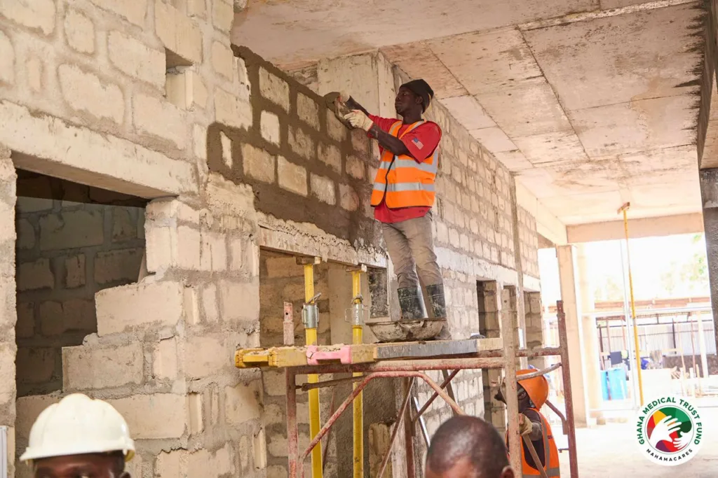 TTH’s Cardiology Centre on track for August completion as Ghana Medical Trust Fund inspects project TTH’s Cardiology Centre on track for August completion as Ghana Medical Trust Fund inspects project