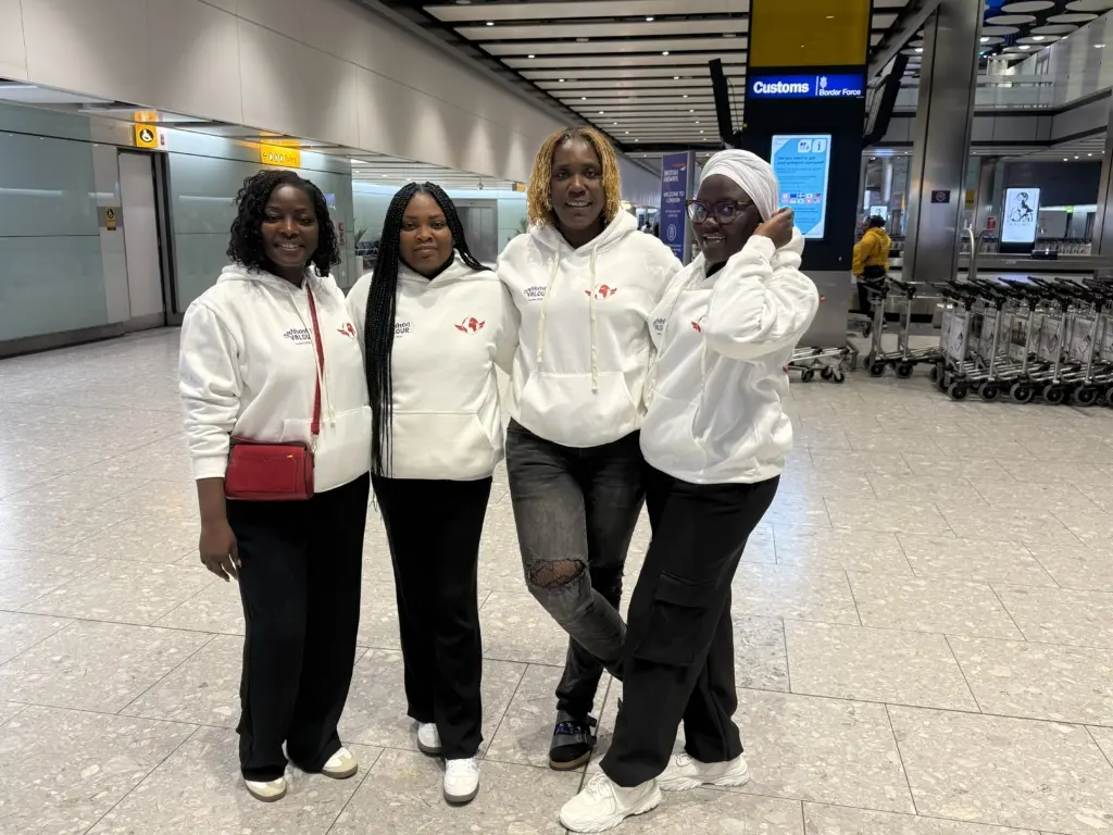 Women of Valour patrons arrive in London ahead of global conference