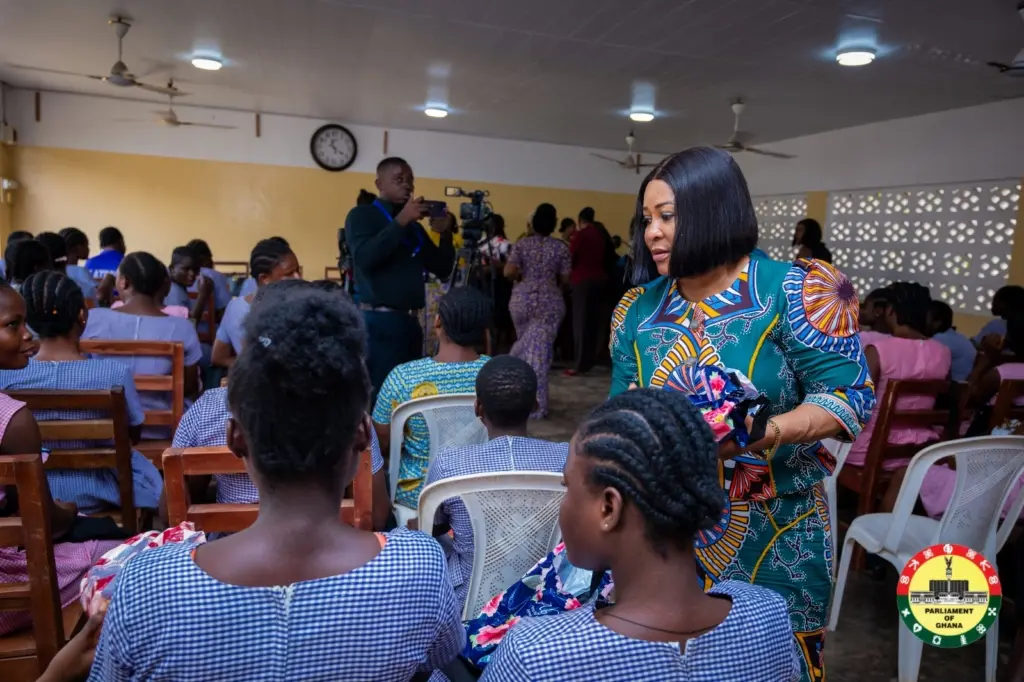 MP for Dome-Kwabenya Akurugu marks Women’s Day with students