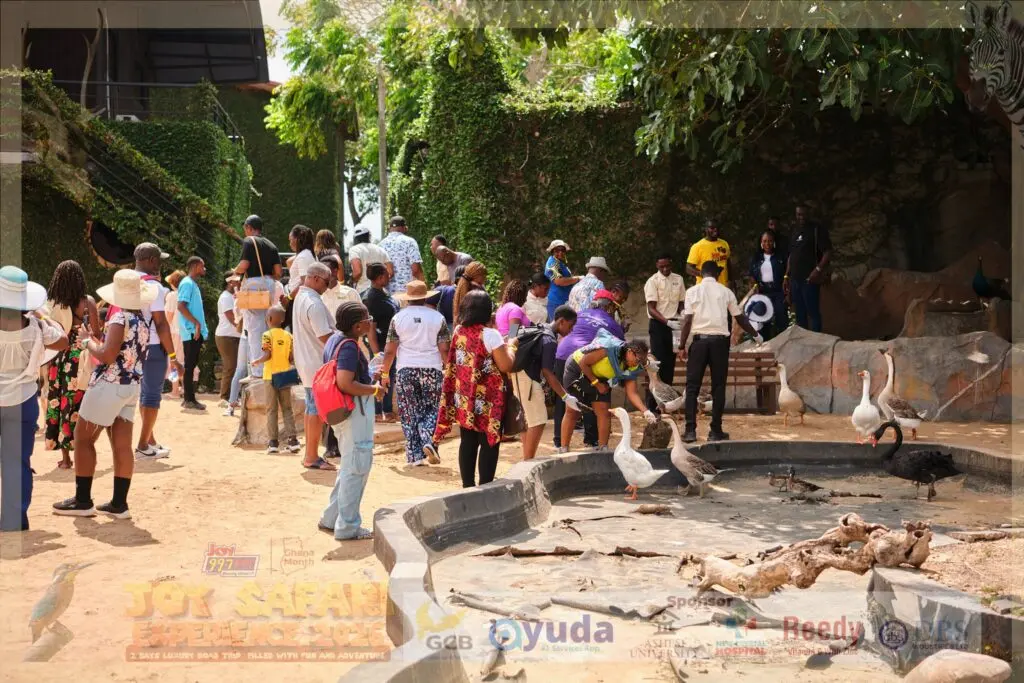 Thrills, laughter, awe and wild encounters mark first day of Joy FM’s 'Joy Safari Experience 2026'