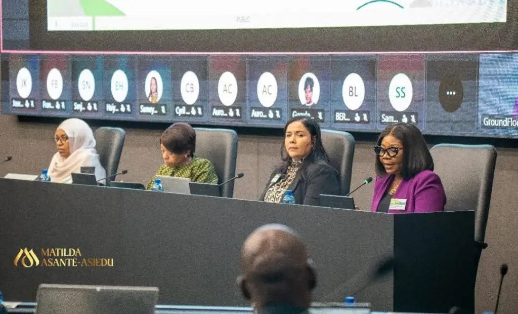 BoG’s Matilda Asante-Asiedu highlights Ghana’s sustainable finance efforts at NGFS Plenary in South Africa