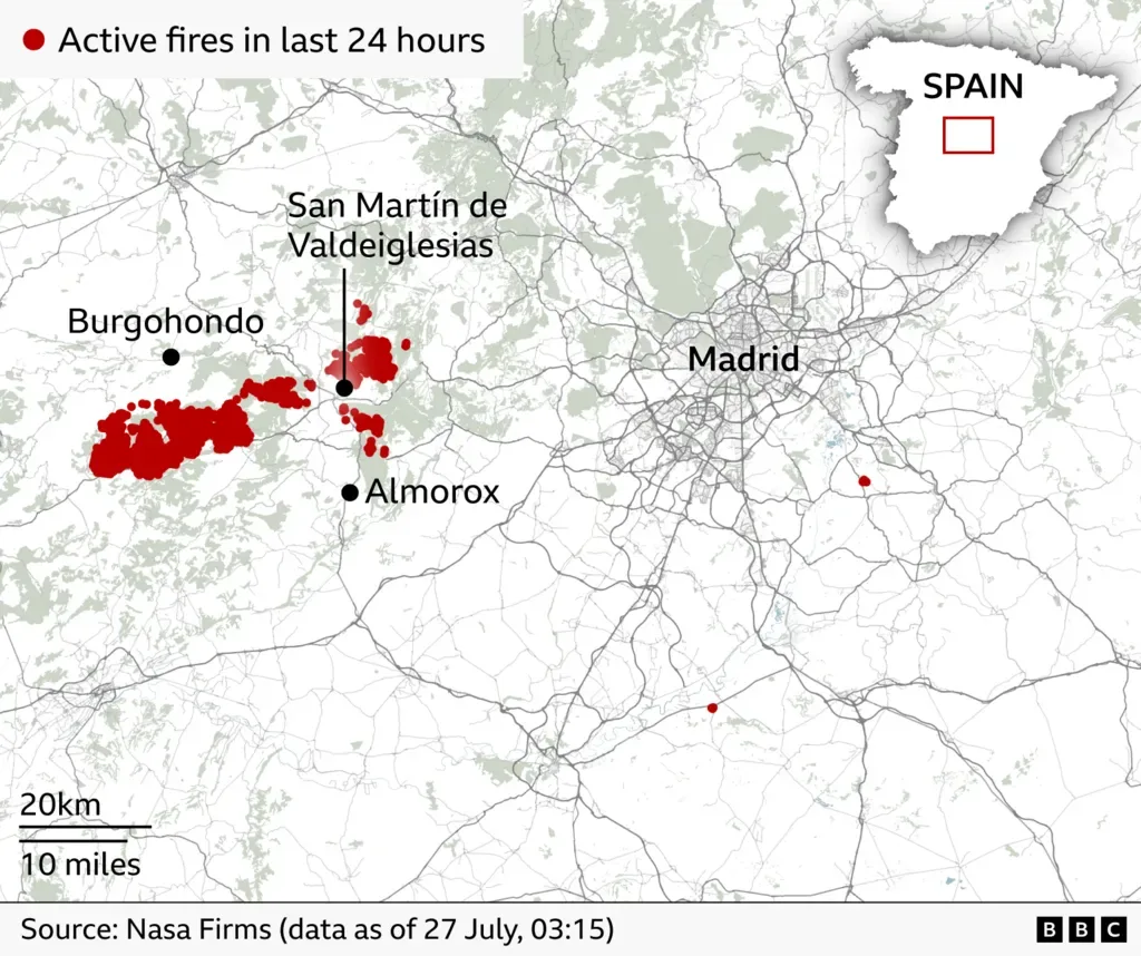 Devastating European wildfires in maps - and how they're being tackled
