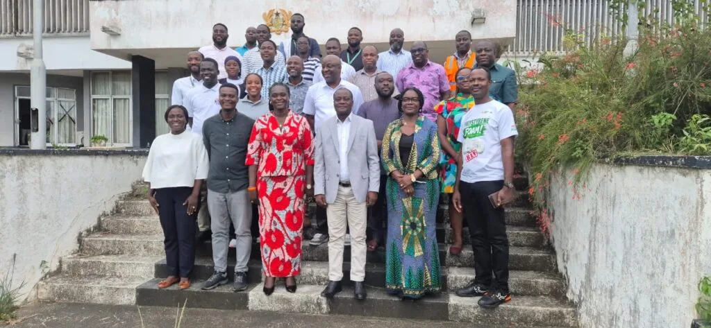EPA CEO Prof Nana Ama Browne Klutse storms Samreboi over recent galamsey-induced flooding