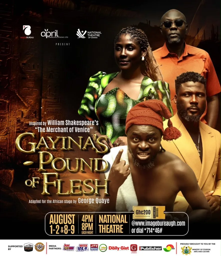 Gayina’s Pound of Flesh: George Quaye’s new play explores religious intolerance in Ghana Gayina’s Pound of Flesh: George Quaye’s new play explores religious intolerance in Ghana