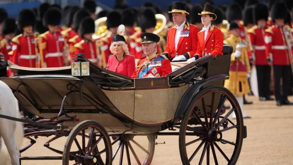 Royal Family watch Red Arrows flypast on palace balcony