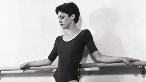 Madonna was 'jealous of Kylie' - and more things we learned in her Graham Norton interview Getty Images Madonna poses against a ballet barre during an early photoshoot in 1977