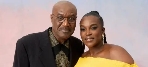 Getty Images Delroy Lindo and Wunmi Mosaku pose at The 2026 Independent Spirit Awards at Hollywood Palladium on 15 February in Los Angeles, California