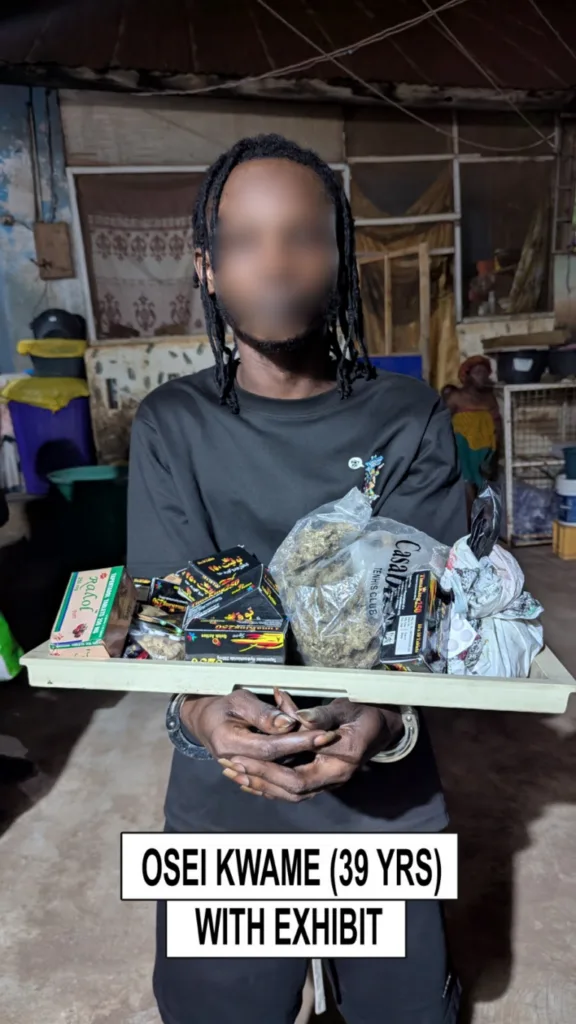 IGP Special Operations Team arrests 93 suspects in anti-drug crackdown across Ashanti Region