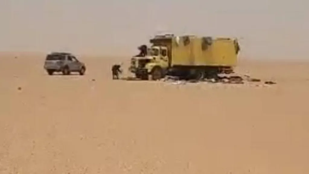 At least 49 migrants die of thirst after truck breakdown in Niger’s Sahara Desert At least 49 migrants die of thirst after truck breakdown in Niger’s Sahara Desert