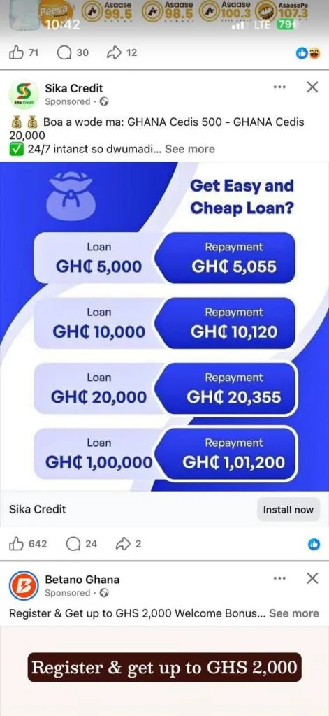 Profiting from desperation: How loan apps in Ghana weaponise big tech ads