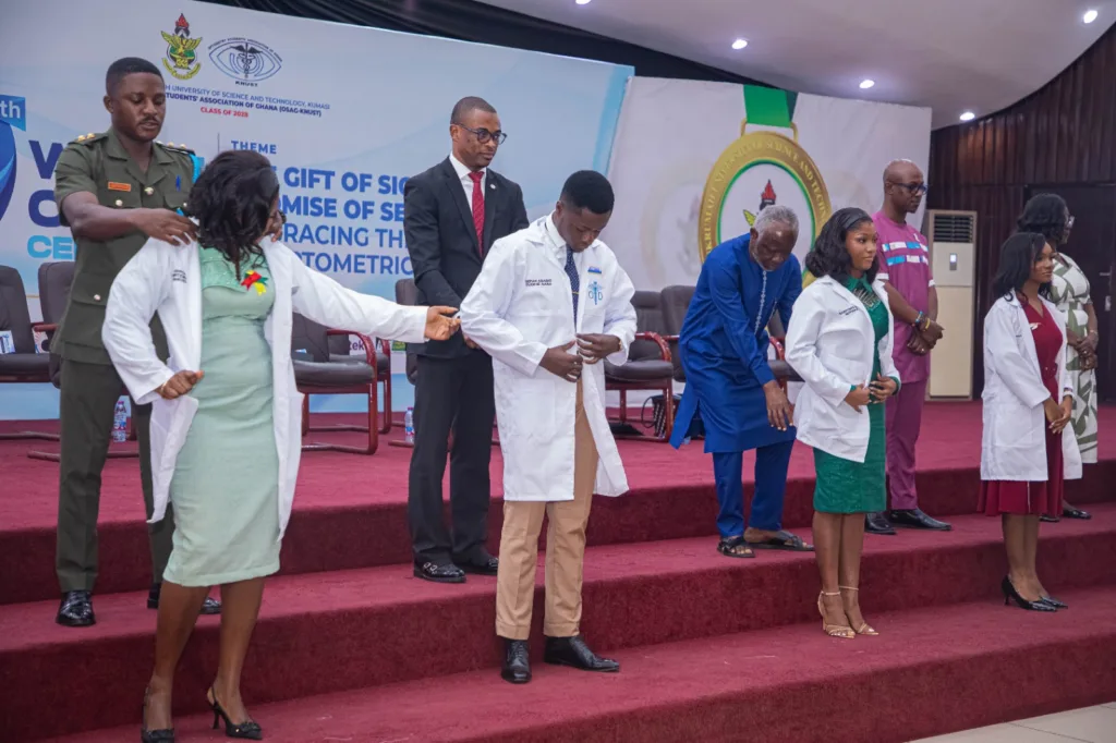 KNUST Optometry 9th White Coat Ceremony advocates compassionate, visionary optometry care
