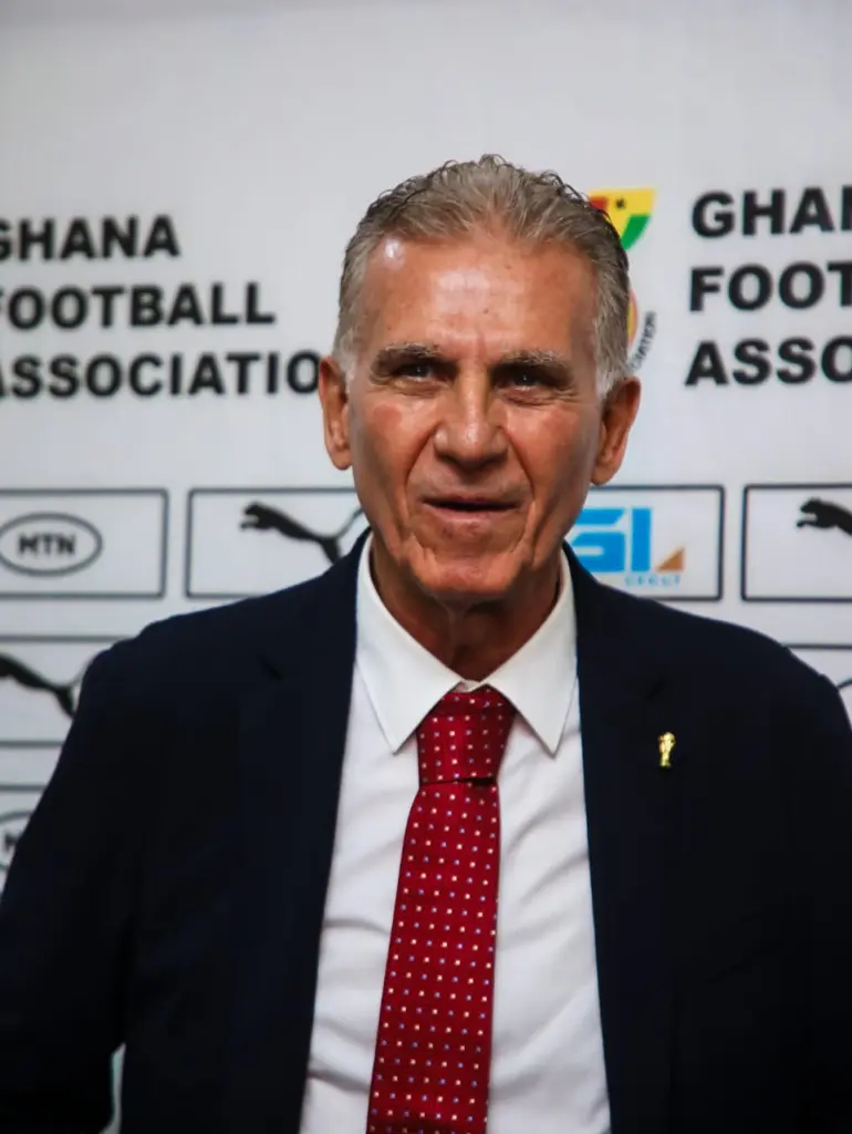Photos: GFA unveils new Black Stars Coach Carlos Queiroz