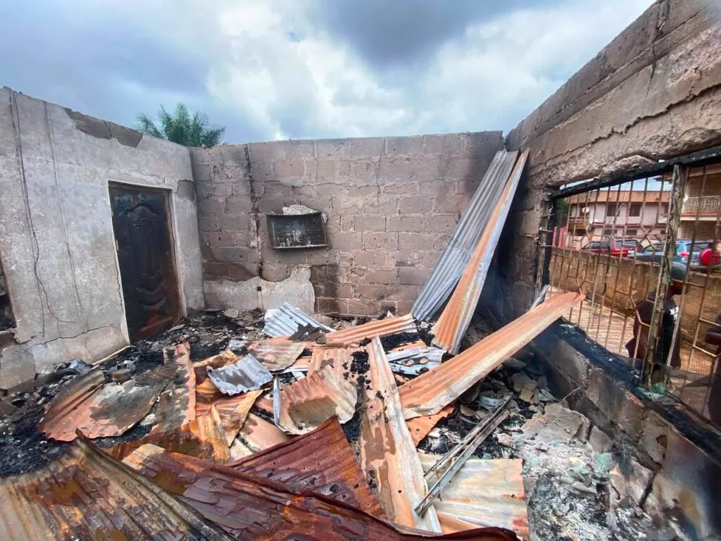 13-year-old boy dies as fire destroys nine-bedroom house at Tarkwa Makro