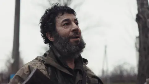 Inside the 'kill-zone' on Ukraine's front line, where new weapons have transformed war 93rd brigade, UAF Khani just after he left the front line