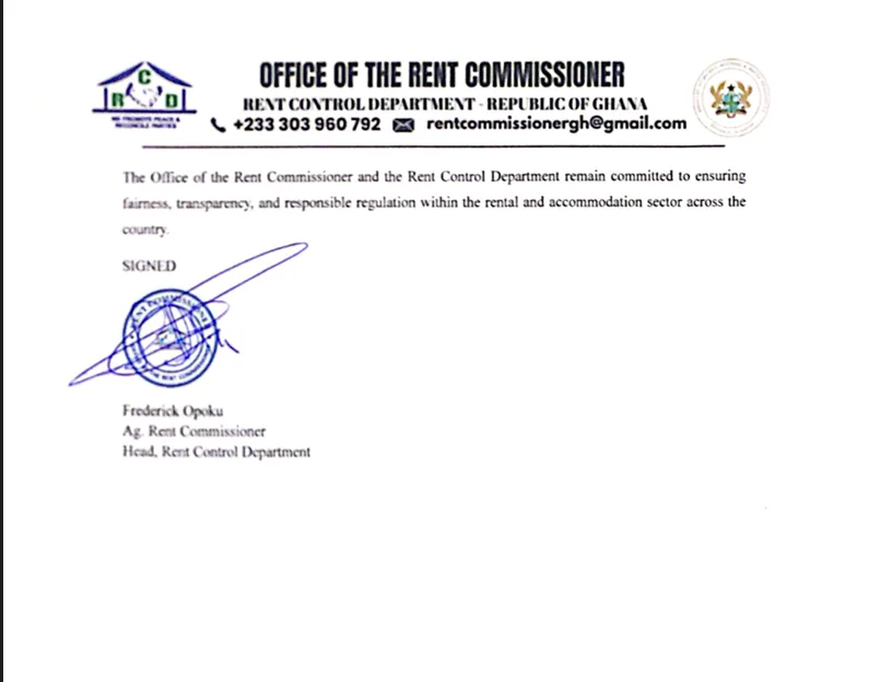 Rent Control orders hostel owners to suspend proposed 2026/2027 fee increments
