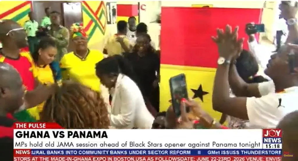 MPs hold 'jama' session ahead of Black Stars opener against Panama MPs hold 'jama' session ahead of Black Stars opener against Panama