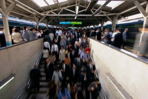 Getty Images Tokyo train station