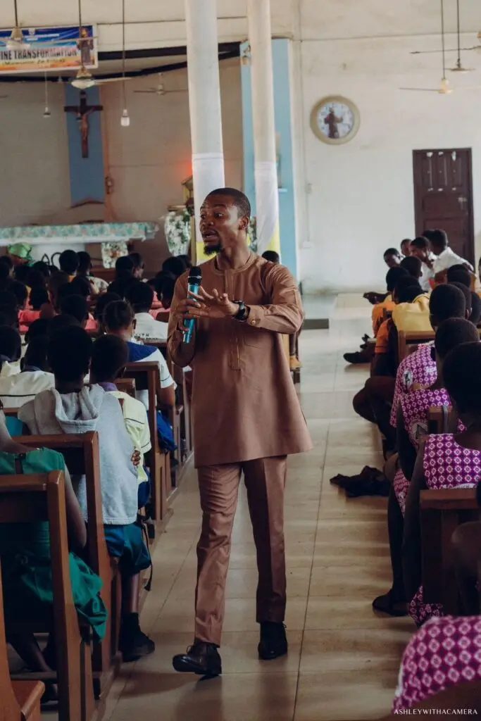 EDD Care Foundation supports BECE candidates in Anloga Municipality with mentorship and exam supplies