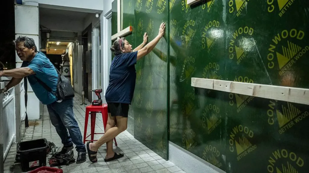 Evacuations in Guam as super typhoon Bavi approaches