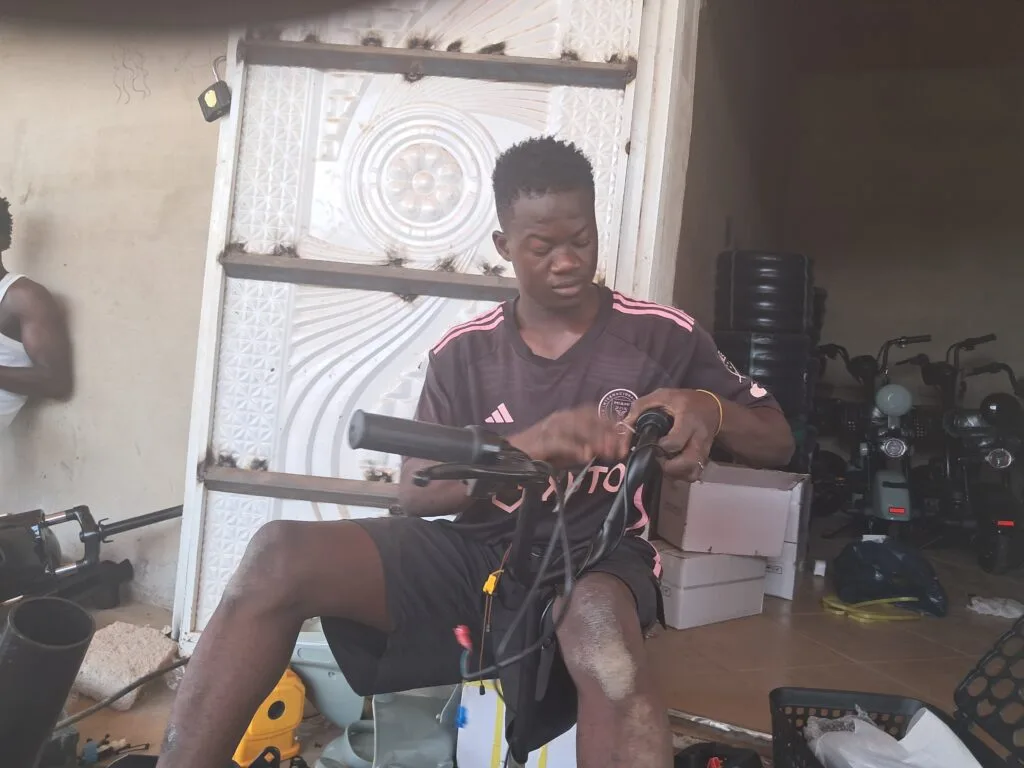 Cleaner air, lower costs: Electric bikes find early adopters in Ghana’s north