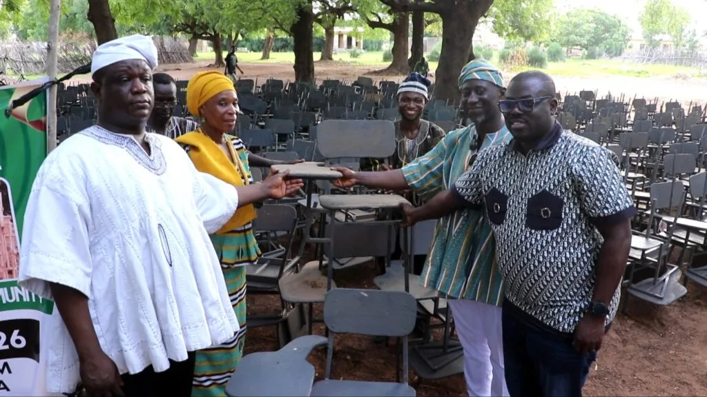 Historic STEM High School and 600 dual desks transform education in Daffiama-Bussie-Issa District