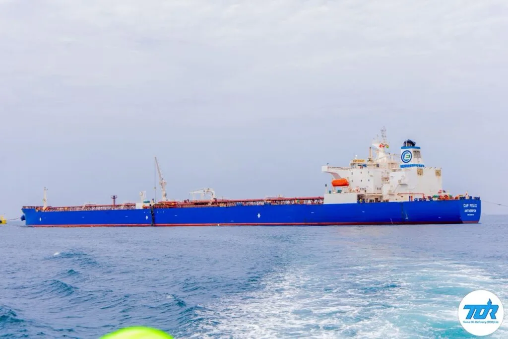 TOR receives one million barrels of 'Bonga Crude' for refining operations TOR receives one million barrels of 'Bonga Crude' for refining operations