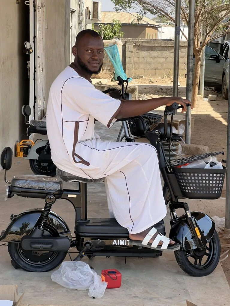 Cleaner air, lower costs: Electric bikes find early adopters in Ghana’s north