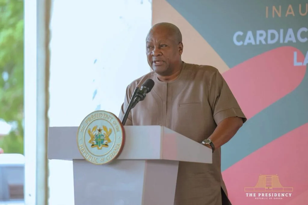 Mahama commissions upgraded cardiac centre at Korle Bu under Ghana Medical Trust Fund