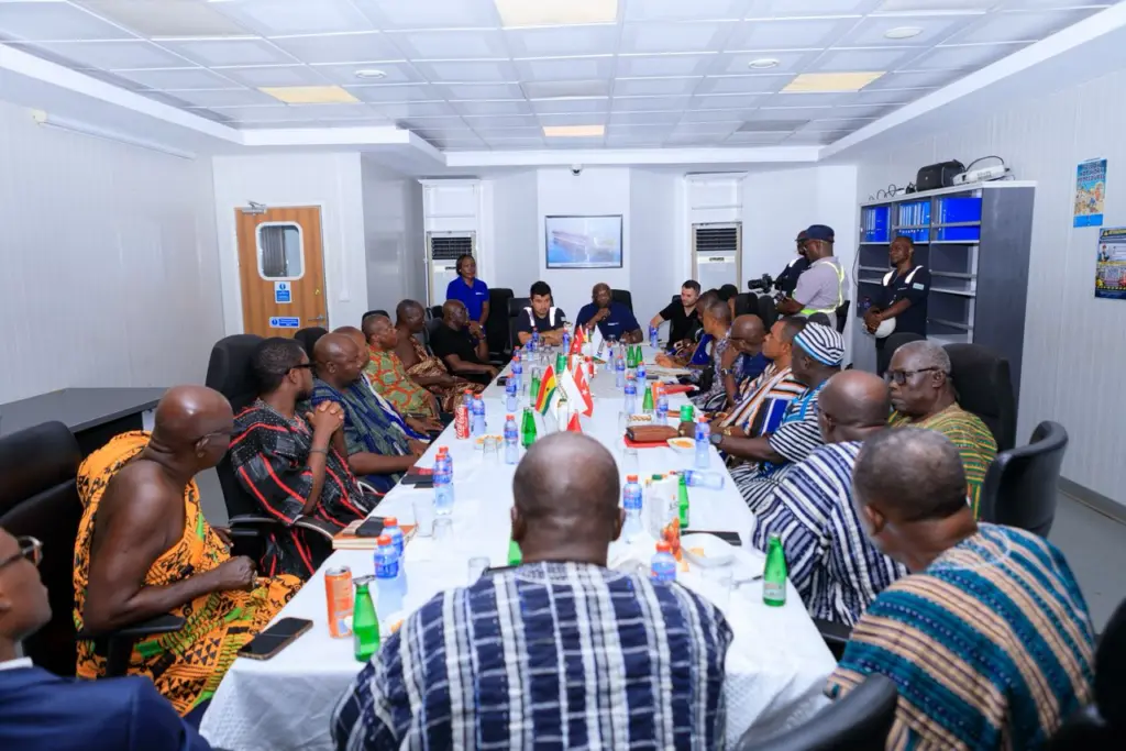 Western Regional chiefs laud Karpowership Ghana during visit Western Regional chiefs laud Karpowership Ghana during visit