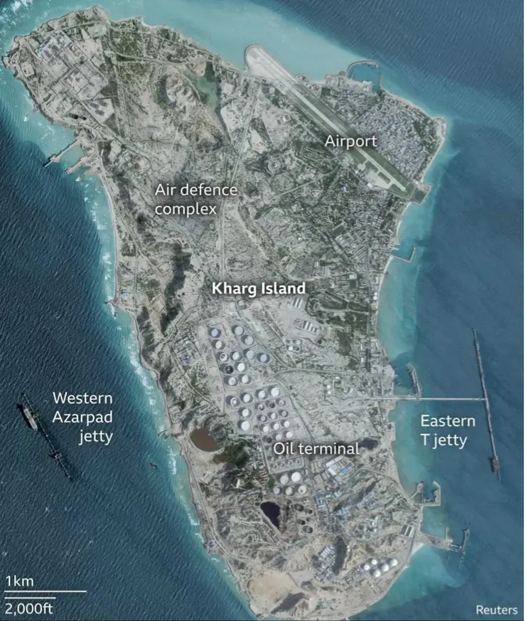 Kharg Island: Why does the US have it in its sights?