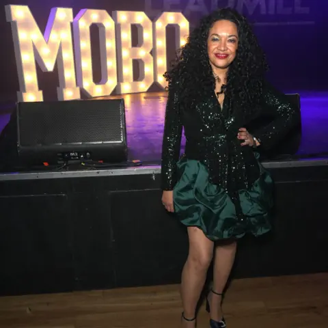 Getty Images King at the 2024 Mobo Awards in Sheffield 