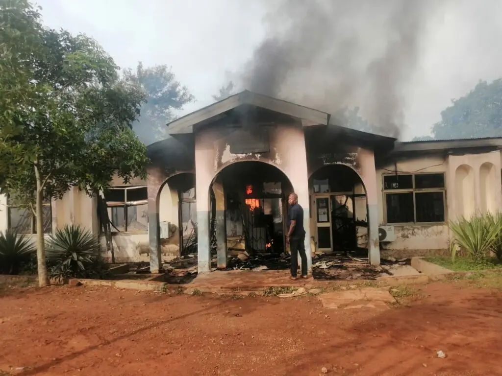 Fire destroys Sunyani Magistrate Court records, computers and other equipment