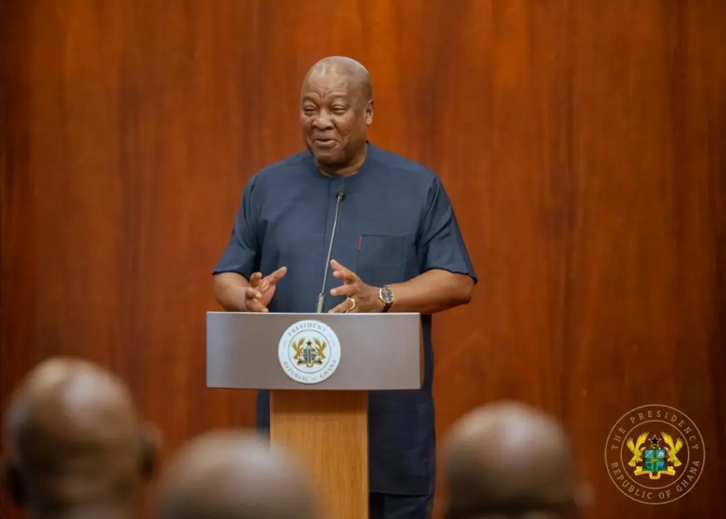 President Mahama engages CEO network Ghana on private sector growth and economic transformation