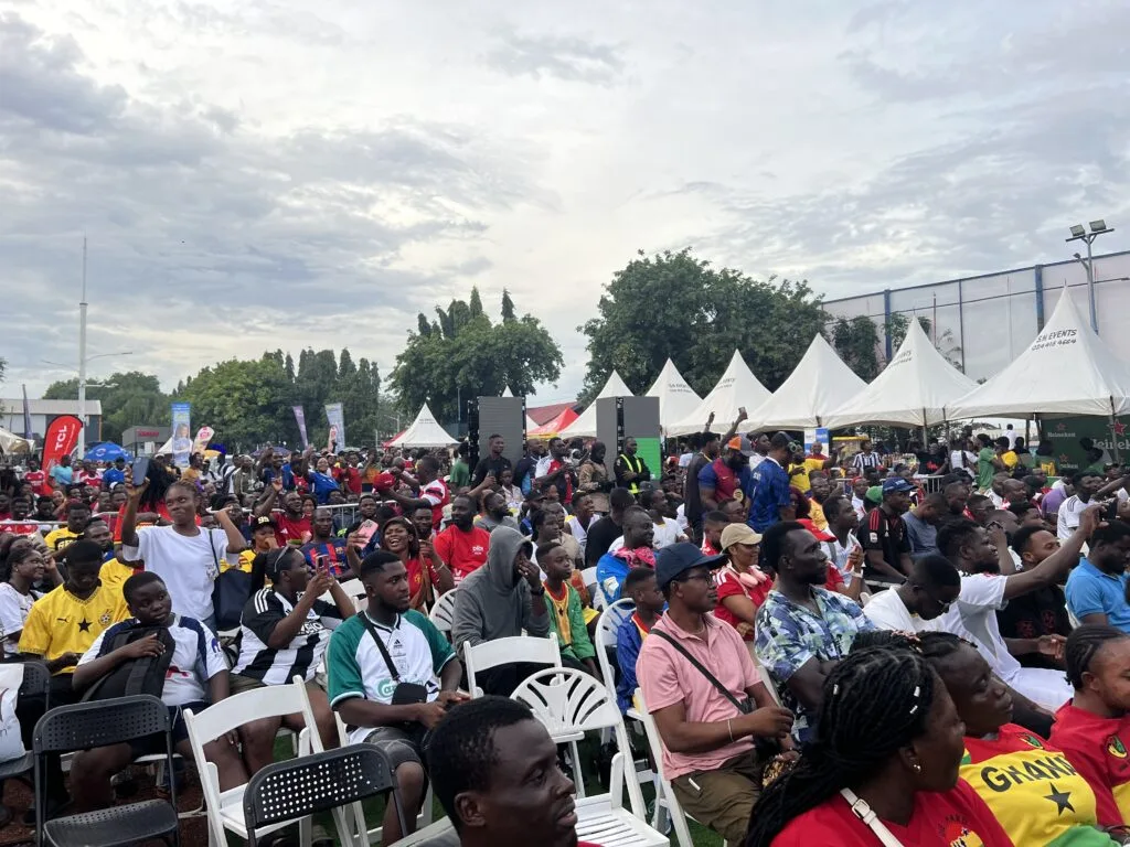 Fans flood Aviation Social Centre for Hitz FM’s Rep Ur Jersey ahead of Champions League final