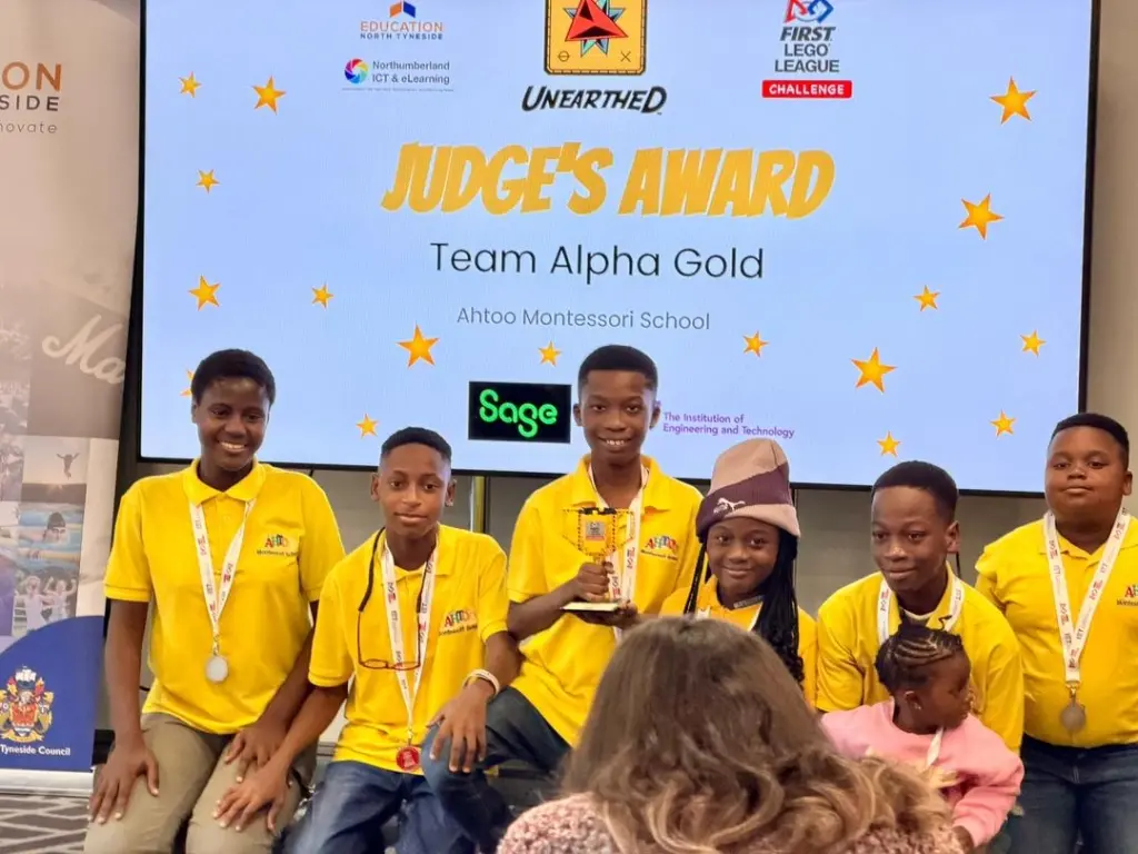 Ahtoo Montessori School wins big at UK Robotics Competition with support from The MakersPlace