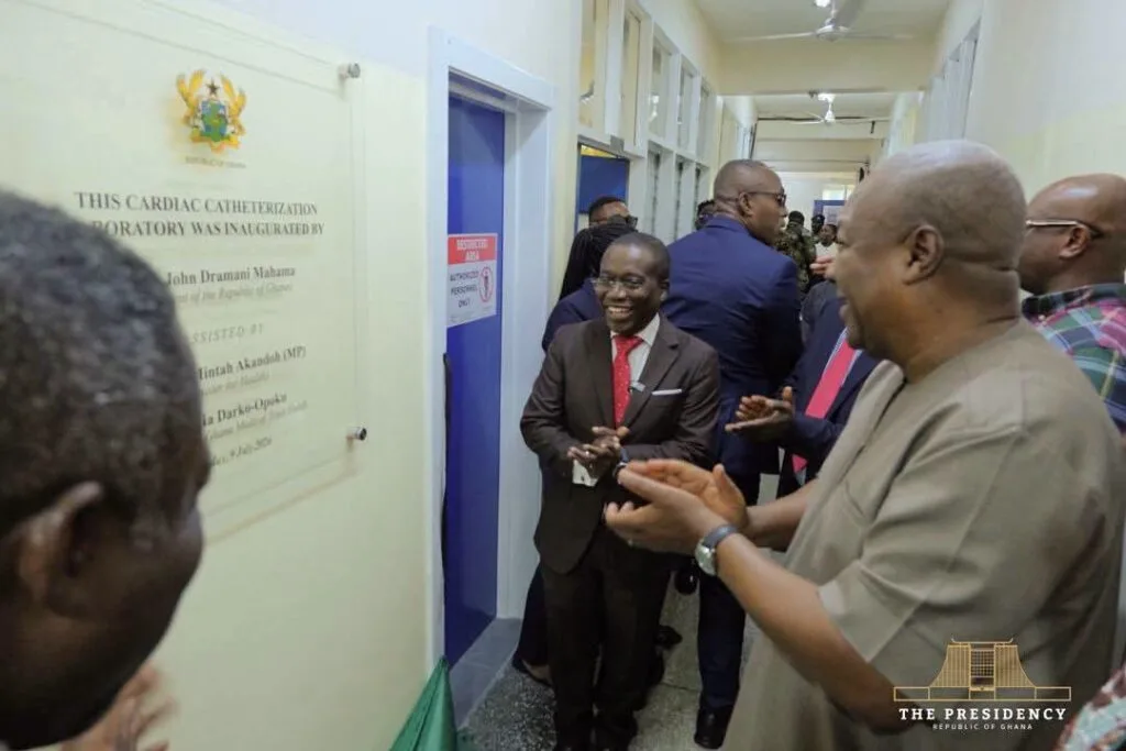 Mahama commissions upgraded cardiac centre at Korle Bu under Ghana Medical Trust Fund